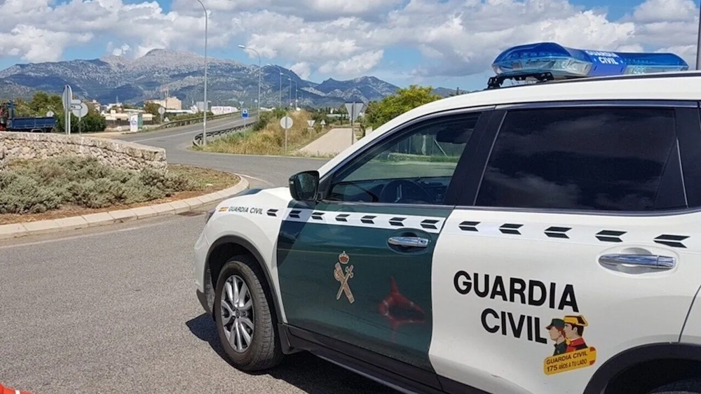 Den svenske turisten var p&aring; semester i Cala Mesquida tillsammans med sin fru n&auml;r tragedin intr&auml;ffade. Foto: Guardia Civil